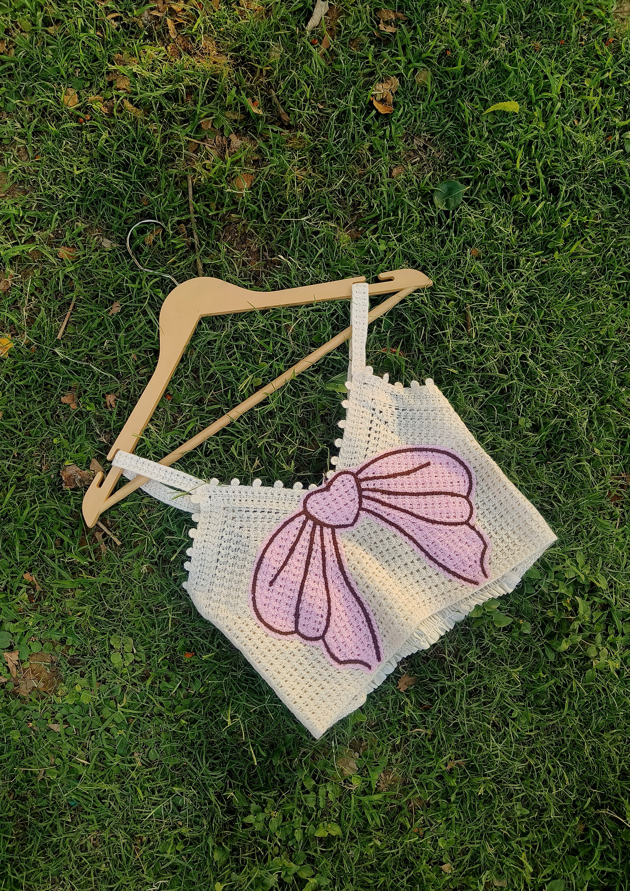 BOWTIE CROCHET TANK