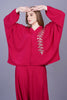 WOMEN'S RUBY PINK KIMONO SET
