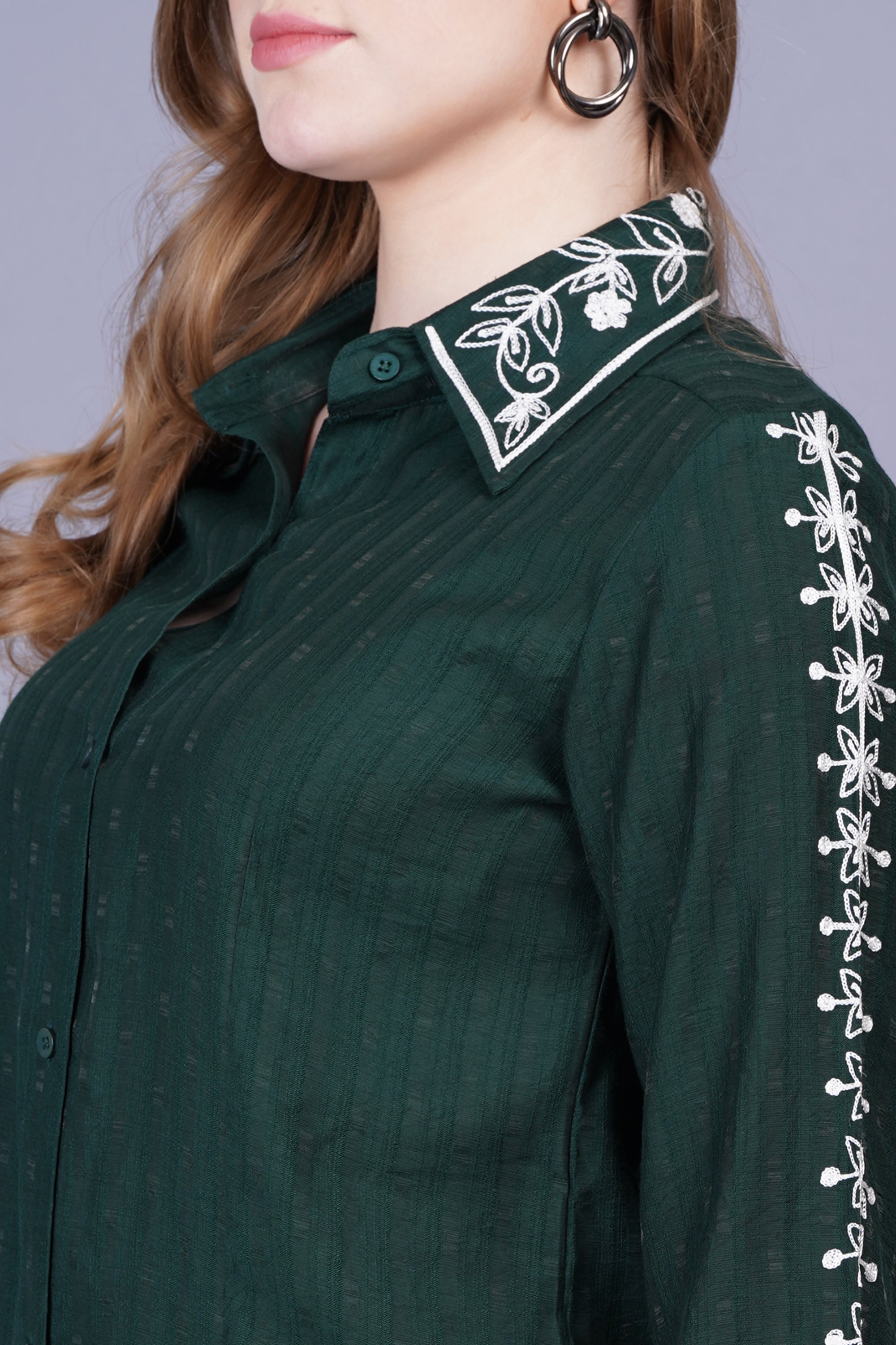 EMBROIDERED COORD SET