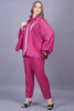 PINK  BALLOON SLEVEES COORD SET FOR WOMEN