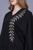 WOMEN'S BLACK  KIMONO SET