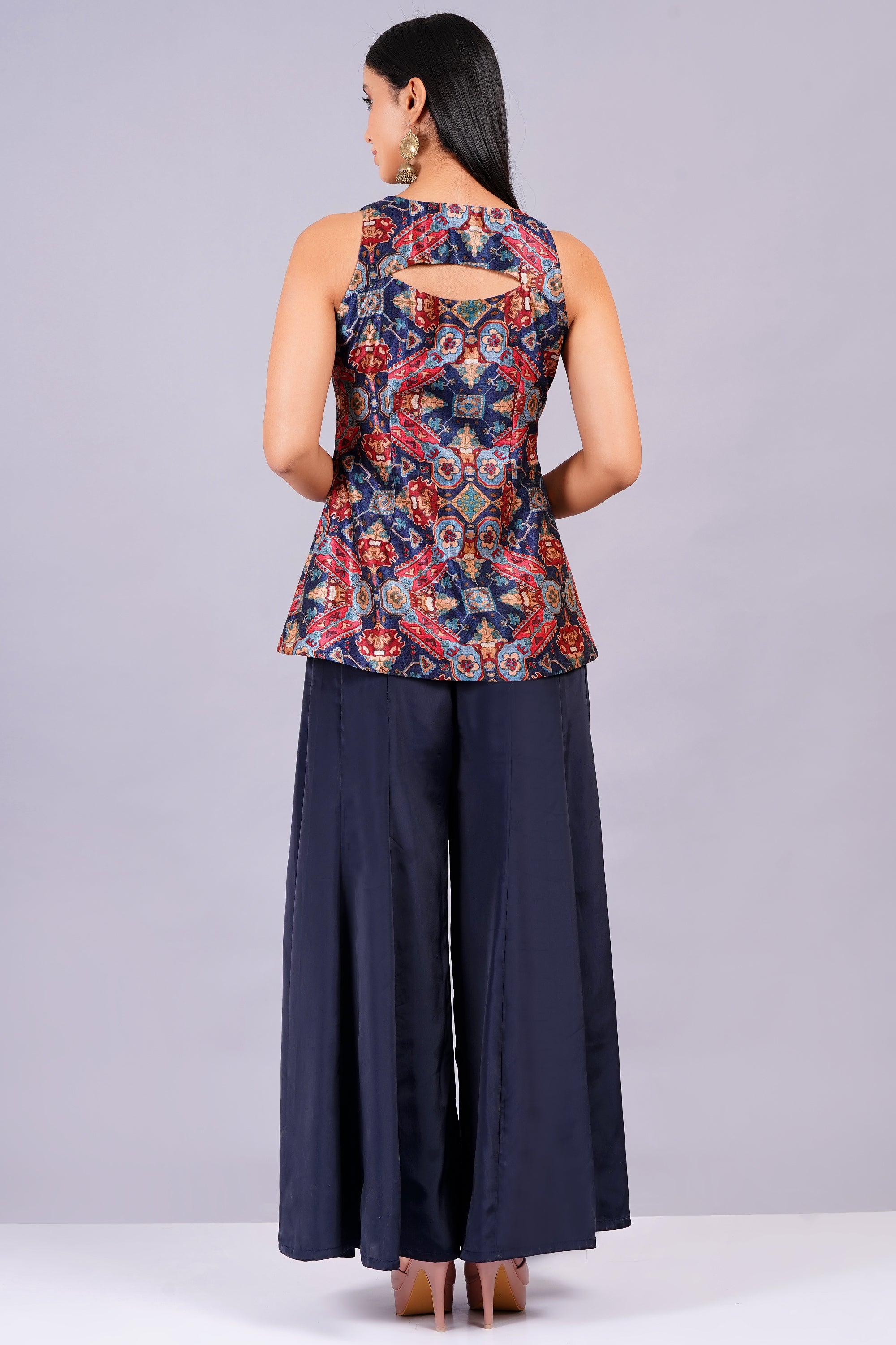 ROYAL BLUE WAISTCOAT PANT SET