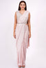 SOFT PINK DRAPE SAREE